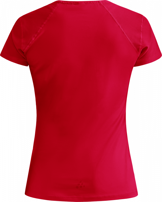 Craft - Adv Essence Ss Slim Tee W - R&oslash;d